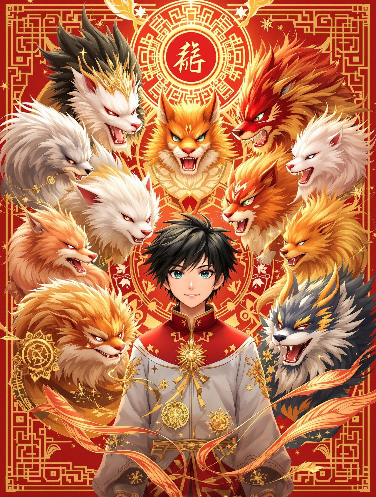 生肖守护者 - 自在漫画连载作品封面