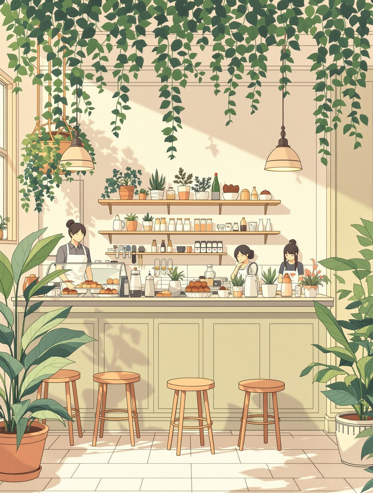绿野咖啡馆 - 自在漫画连载作品封面