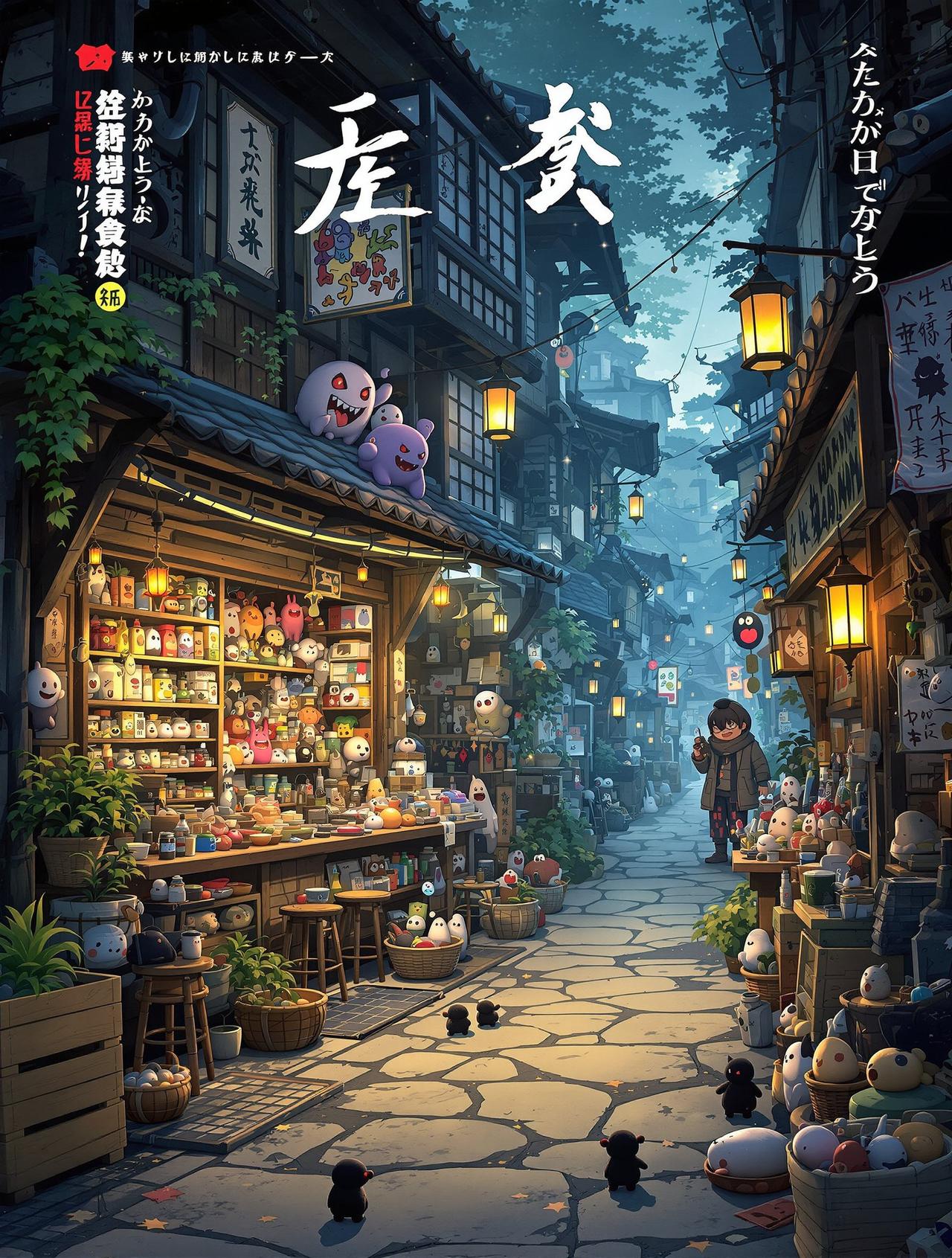 妖怪杂货铺 - 自在漫画连载作品封面